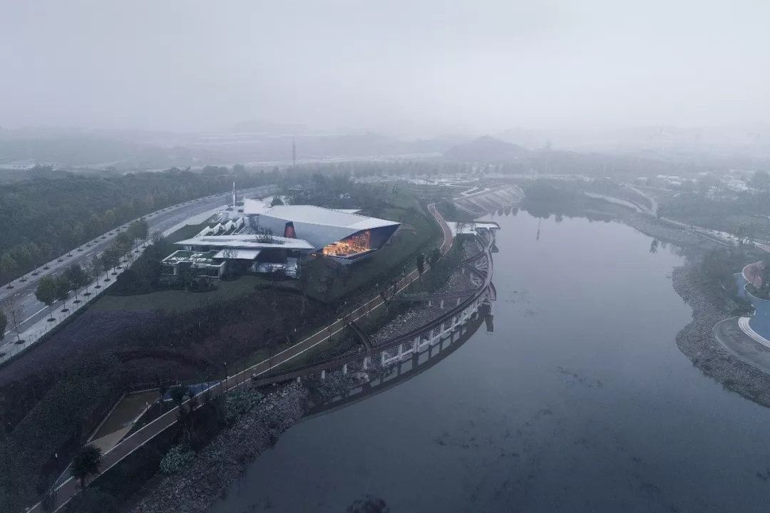 公園全景 by蘇圣亮，天華建筑設(shè)計